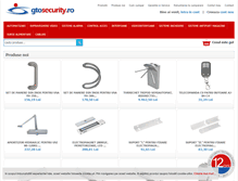 Tablet Screenshot of gtosecurity.ro